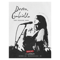 *Signed* First Headline Show Poster