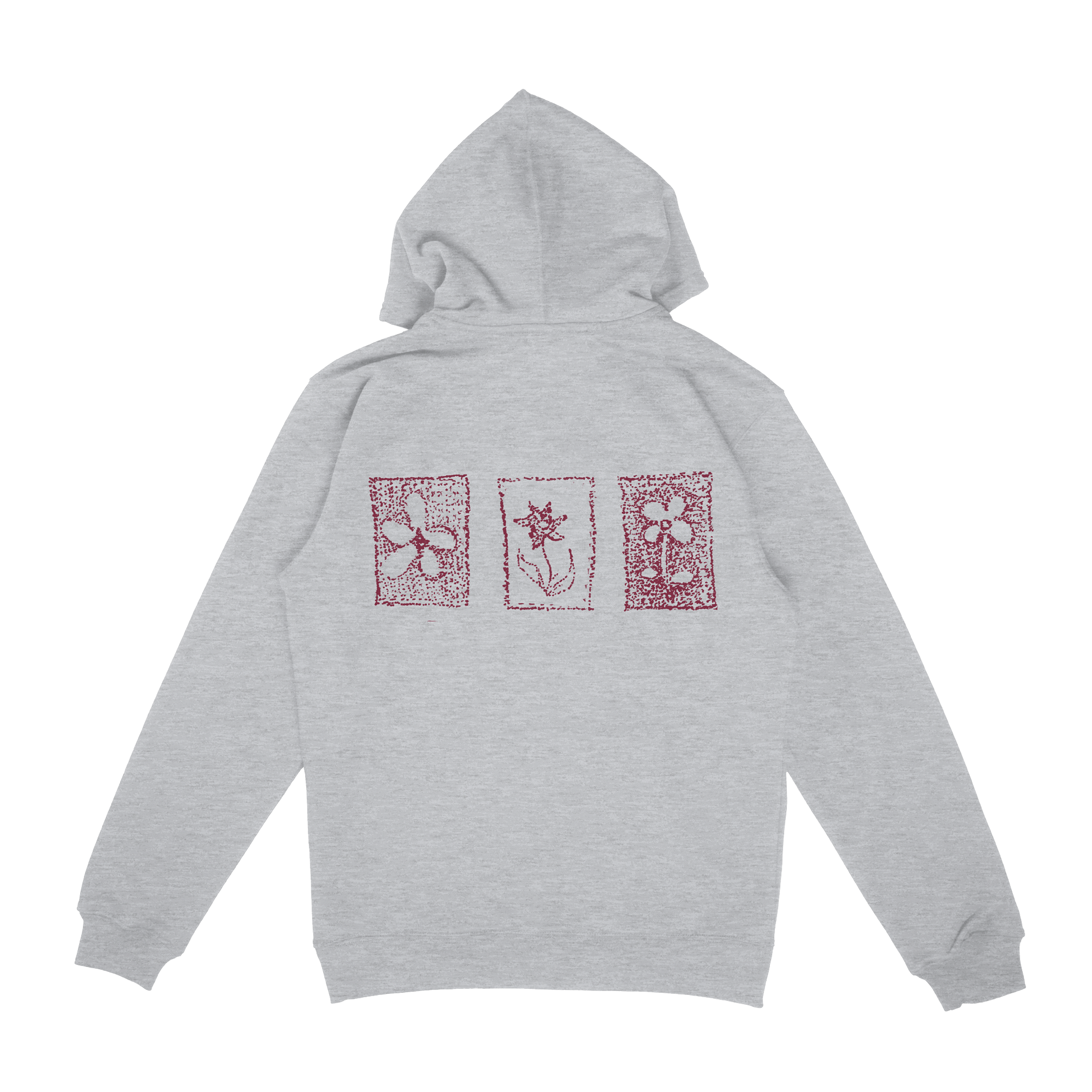 Flower Stamp Hoodie