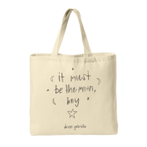 Moon Boy Tote Bag